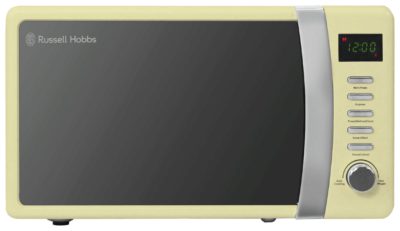 Russell Hobbs - Standard Microwave -Colours Plus -Cream